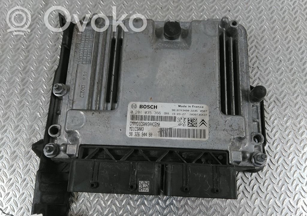 Peugeot Partner III Engine control unit/module ECU 