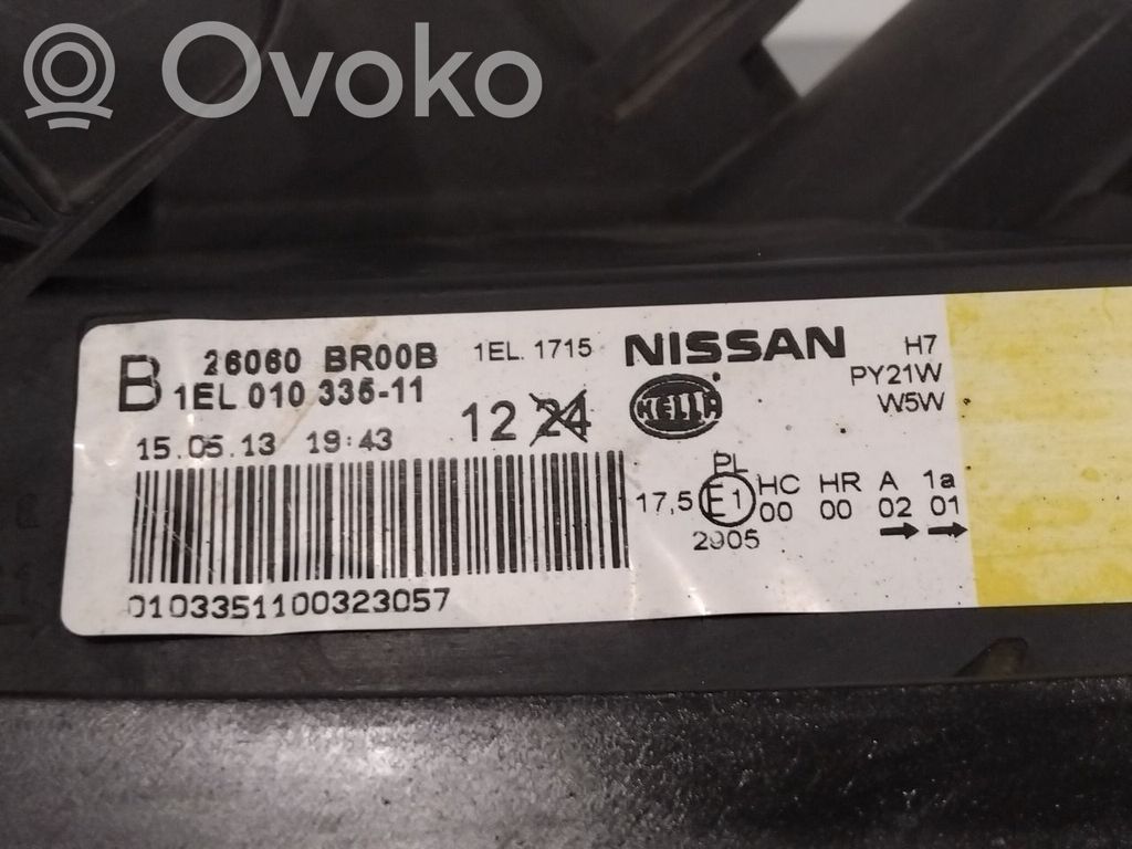 Nissan Qashqai Phare frontale