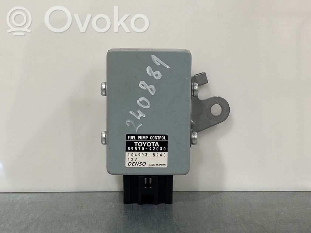 Toyota RAV 4 (XA40) Unité de commande / module de pompe à carburant 