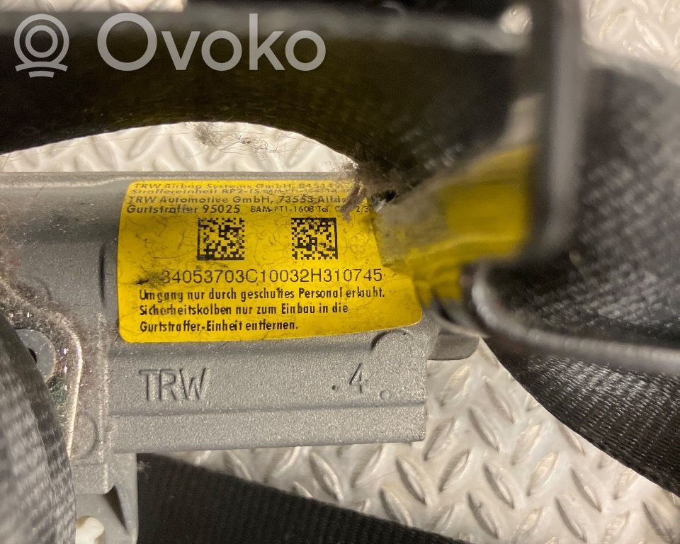 Ford Fiesta Etuistuimen turvavyö 