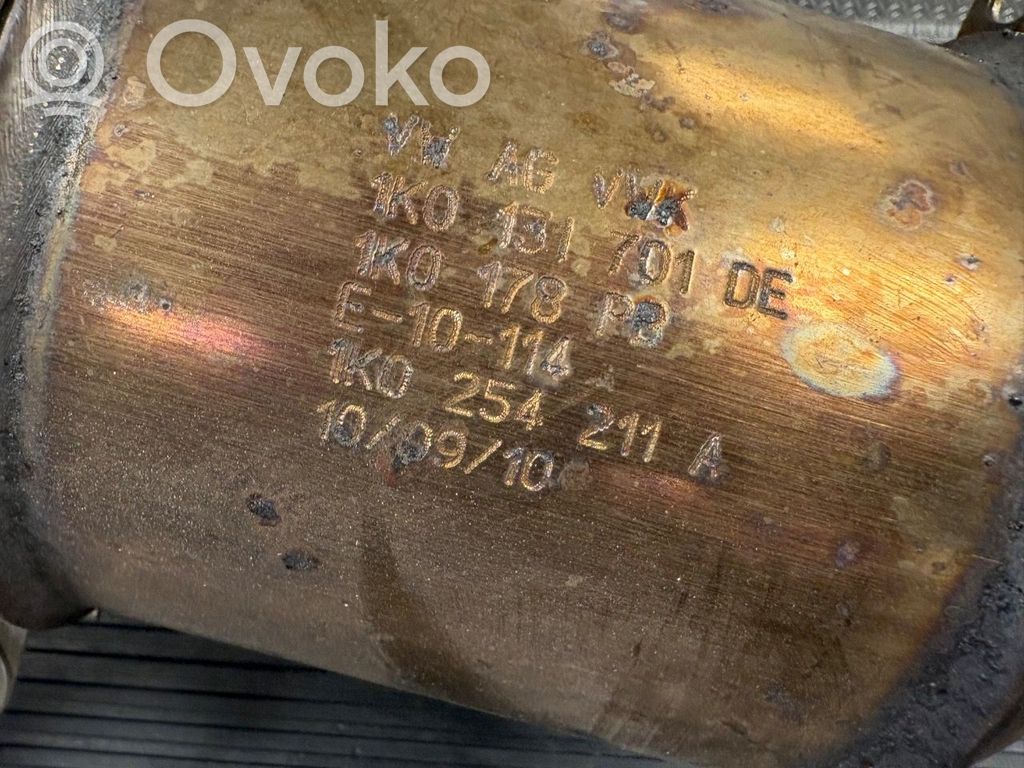 Skoda Octavia Mk2 (1Z) Filtre à particules catalyseur FAP / DPF 