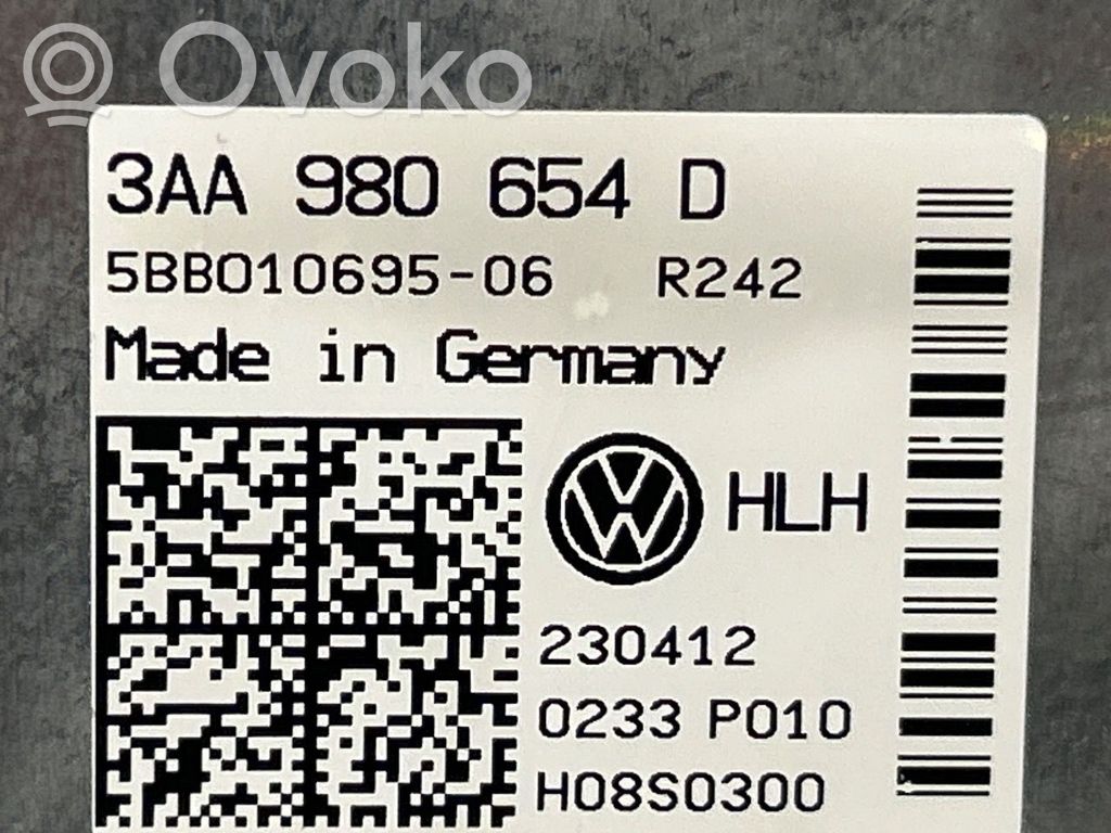 Volkswagen PASSAT B7 Frontkamera Windschutzscheibe Frontscheibe 