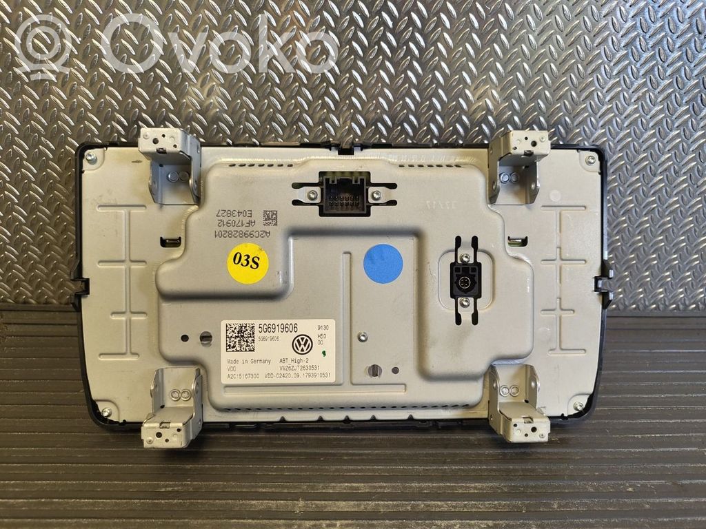 Volkswagen e-Golf Modul comenzi multimedia
