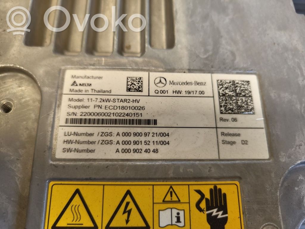 Mercedes-Benz EQC Voltage converter inverter 