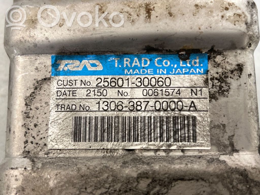 Toyota Land Cruiser (J120) Refrigerador de la válvula EGR 