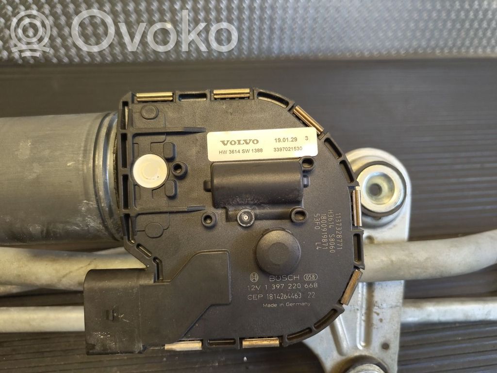 Volvo XC60 Mechanizm wycieraczek szyby przedniej / czołowej 