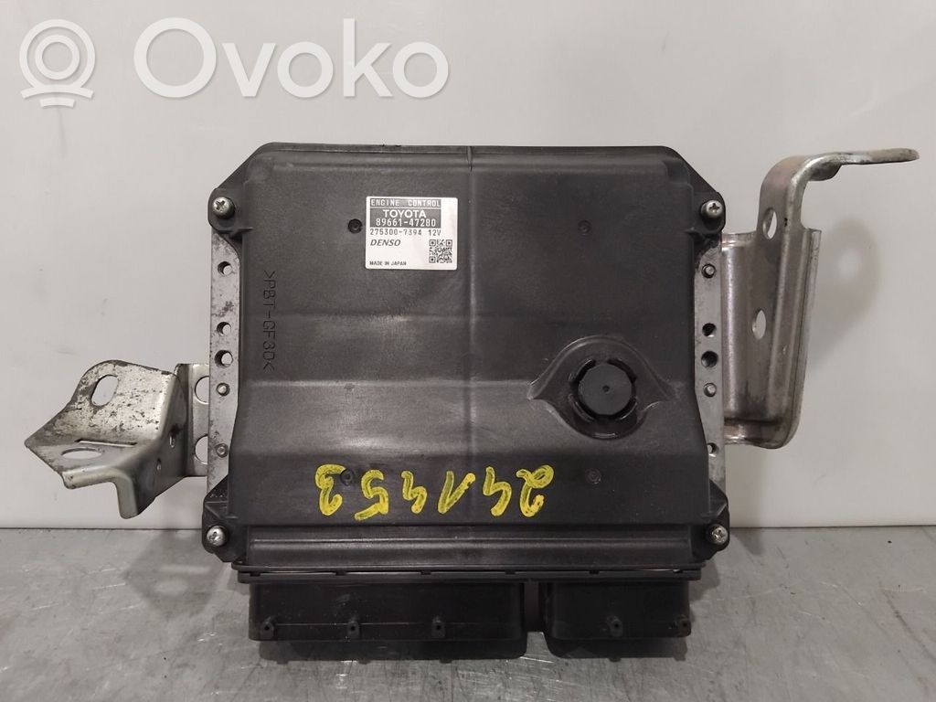 Toyota Prius (XW30) Unité de commande, module ECU de moteur