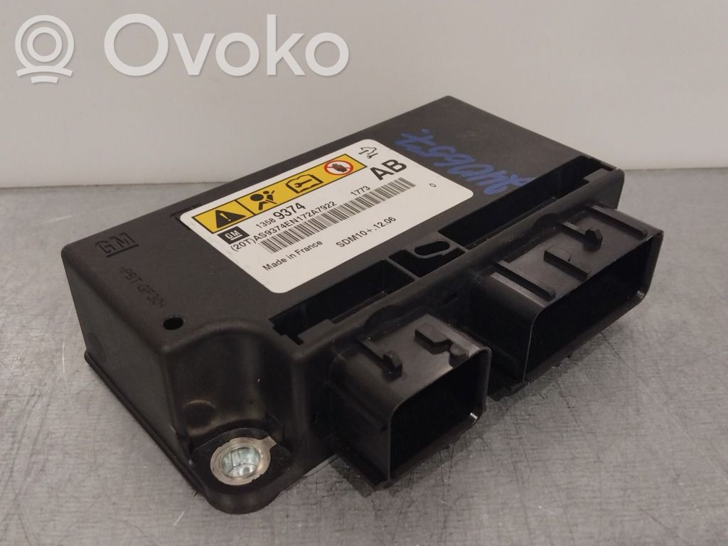 Opel Astra J Turvatyynyn ohjainlaite/moduuli 