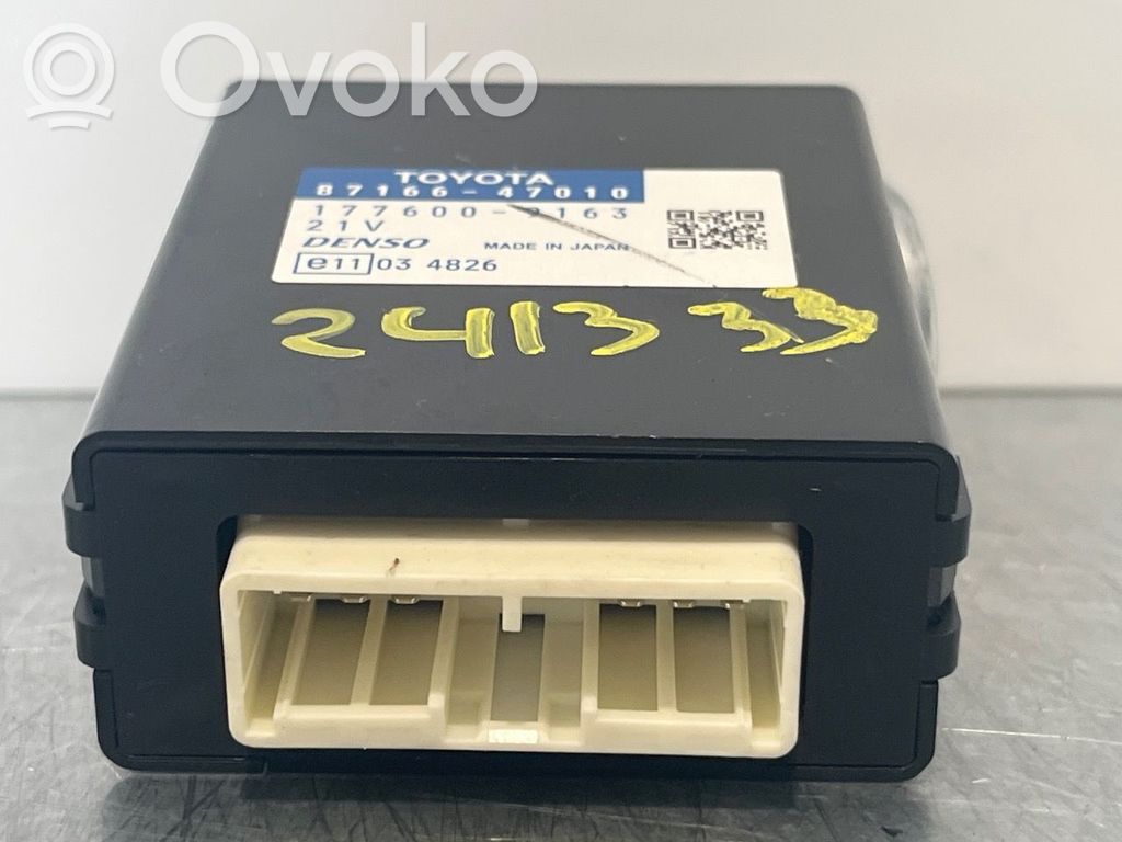 Toyota Prius (XW30) Autres unités de commande / modules
