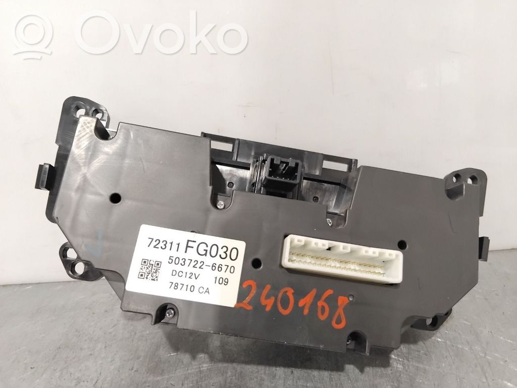 Subaru Impreza III Rămă unitate control climatizare 