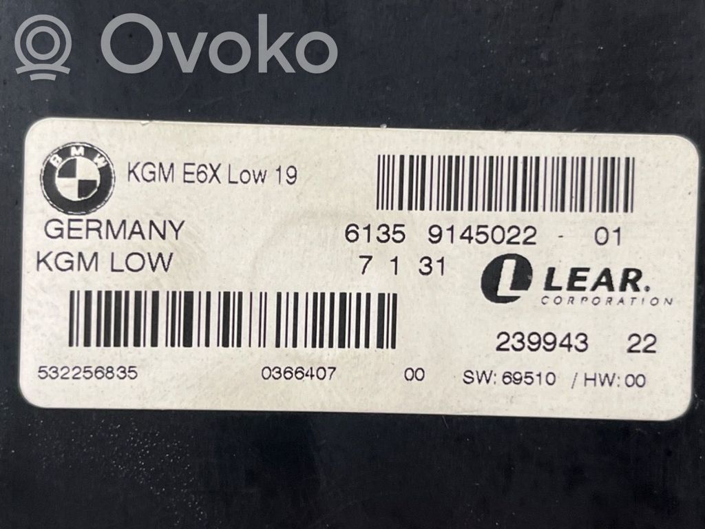 BMW 5 E60 E61 Sonstige Steuergeräte / Module 