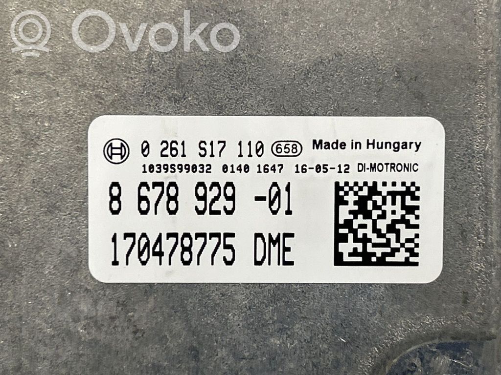 BMW 2 F22 F23 Unité de commande, module ECU de moteur