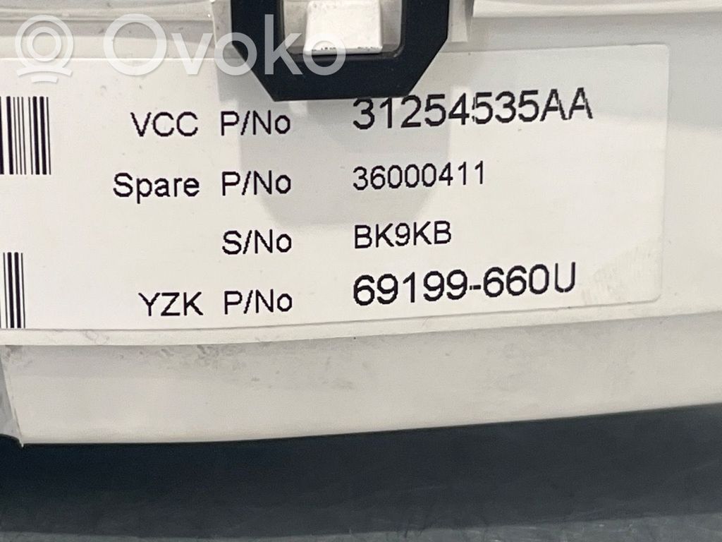 Volvo XC70 Velocímetro (tablero de instrumentos)