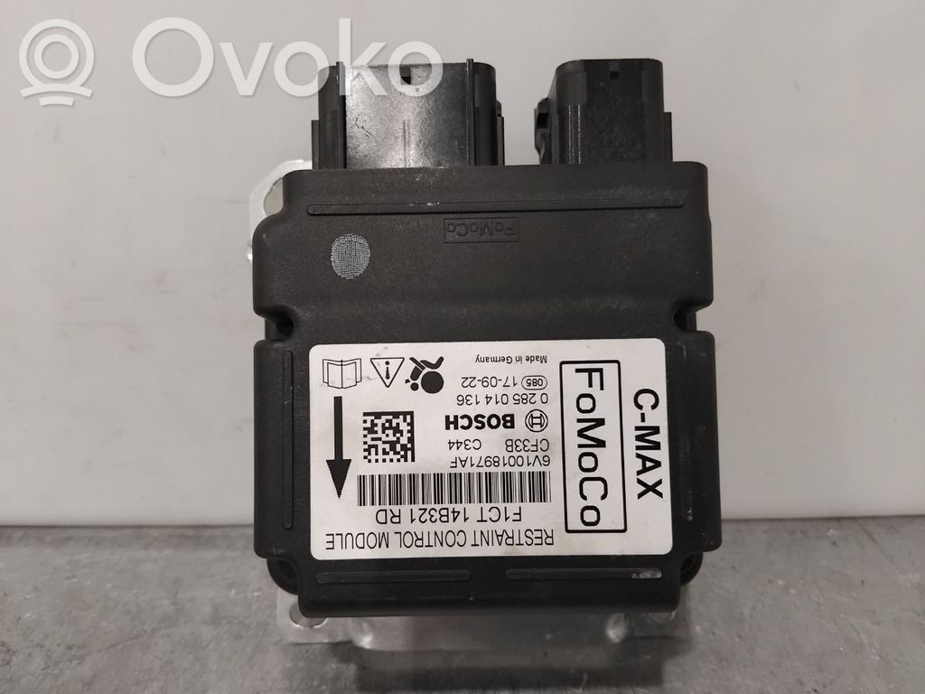 Ford C-MAX II Module de contrôle airbag