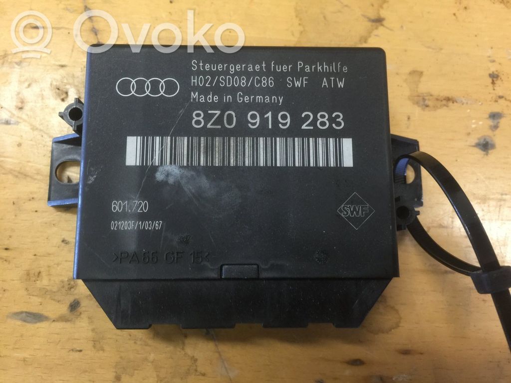 Audi A6 S6 C5 4B Steuergerät Einparkhilfe Parktronic PDC