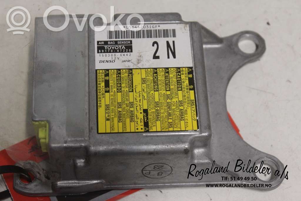 Toyota Prius+ (ZVW40) Oro pagalvių valdymo blokas 