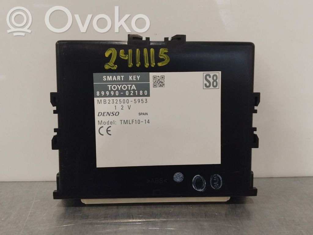 Toyota Auris E180 Centralina/modulo keyless go