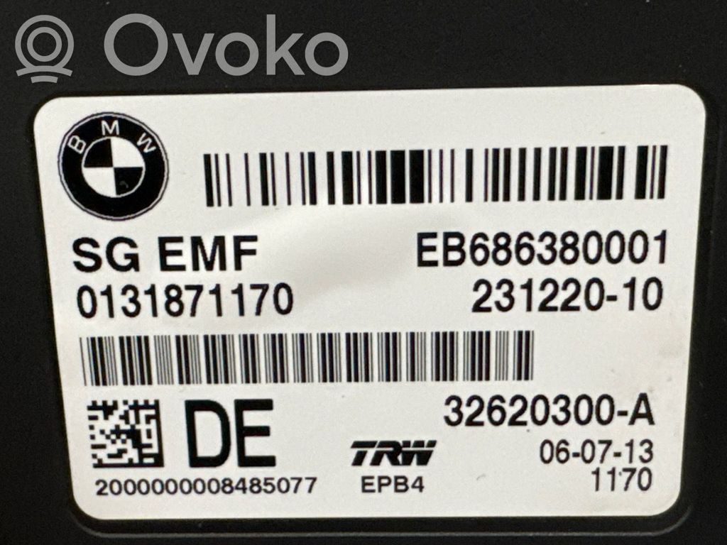 BMW X3 F25 Moduł / Sterownik hamulca ręcznego 