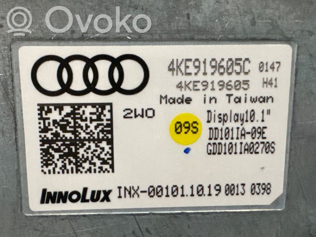 Audi e-tron Altre parti del cruscotto