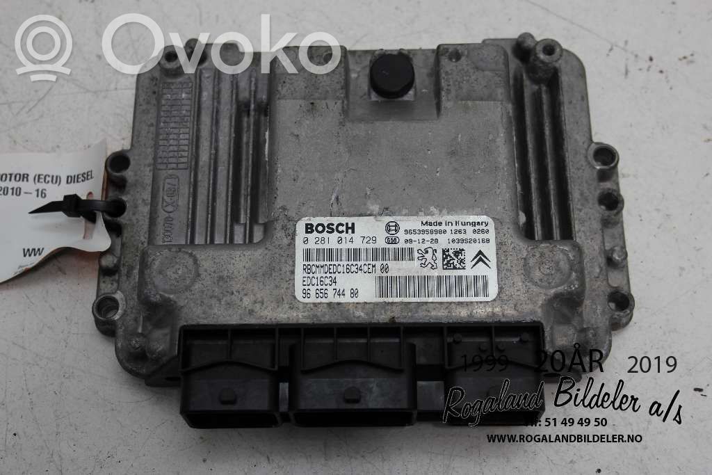 Peugeot 5008 Centralina/modulo motore ECU