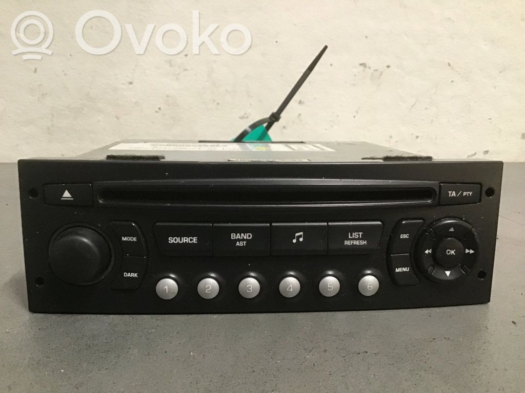 Peugeot 3008 I Radio/CD/DVD/GPS head unit 