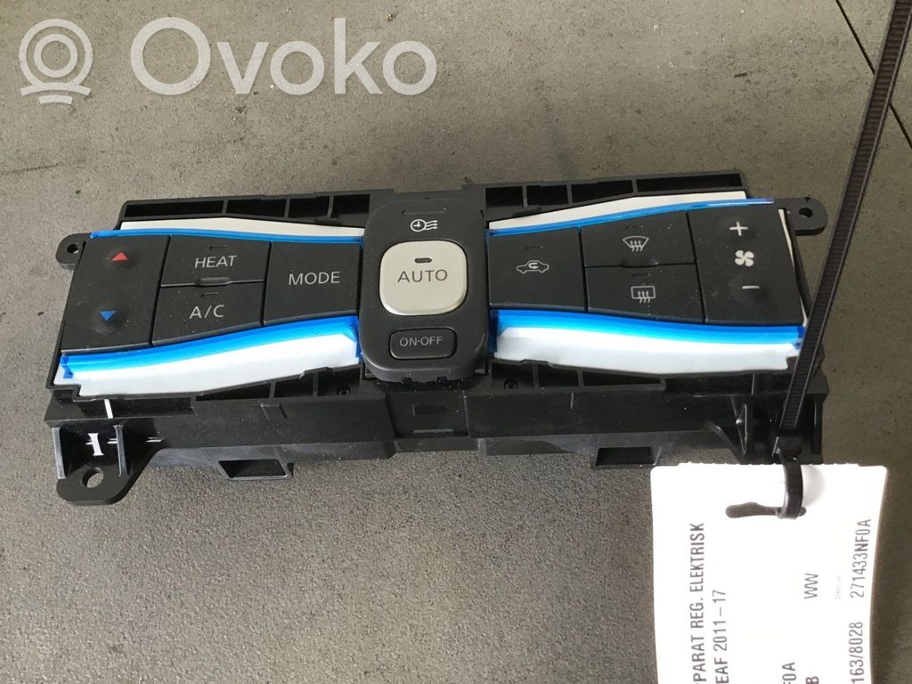 Nissan Leaf I (ZE0) Mascherina climatizzatore/regolatore riscaldamento 