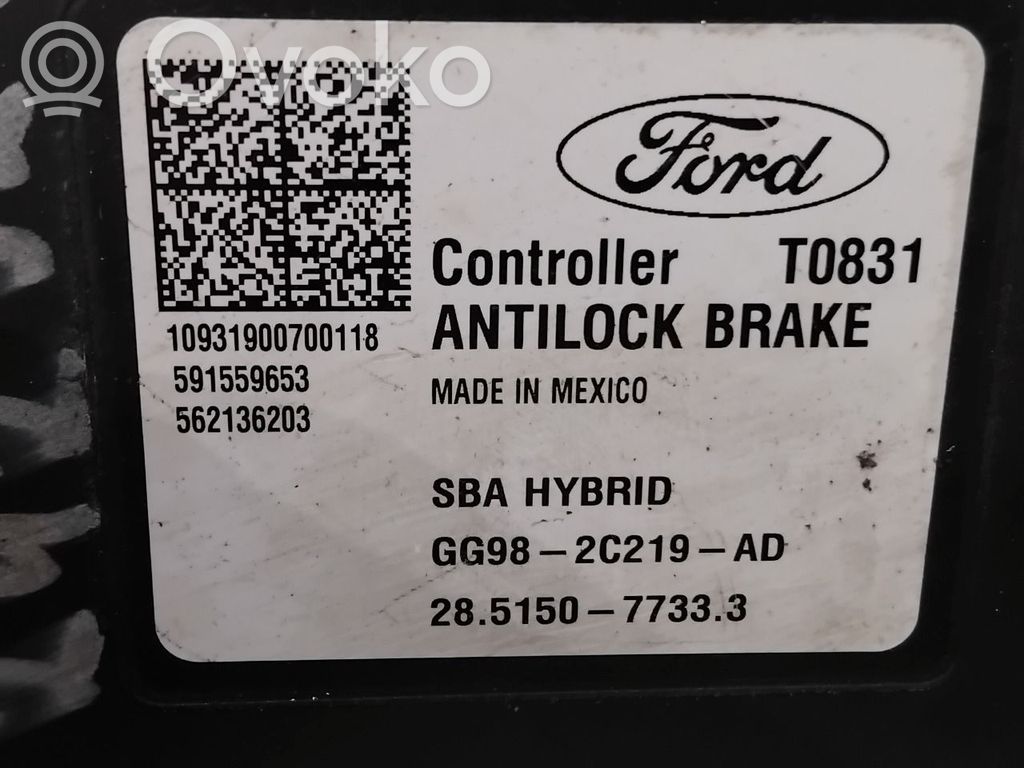 Ford Mondeo MK V Pompe ABS 