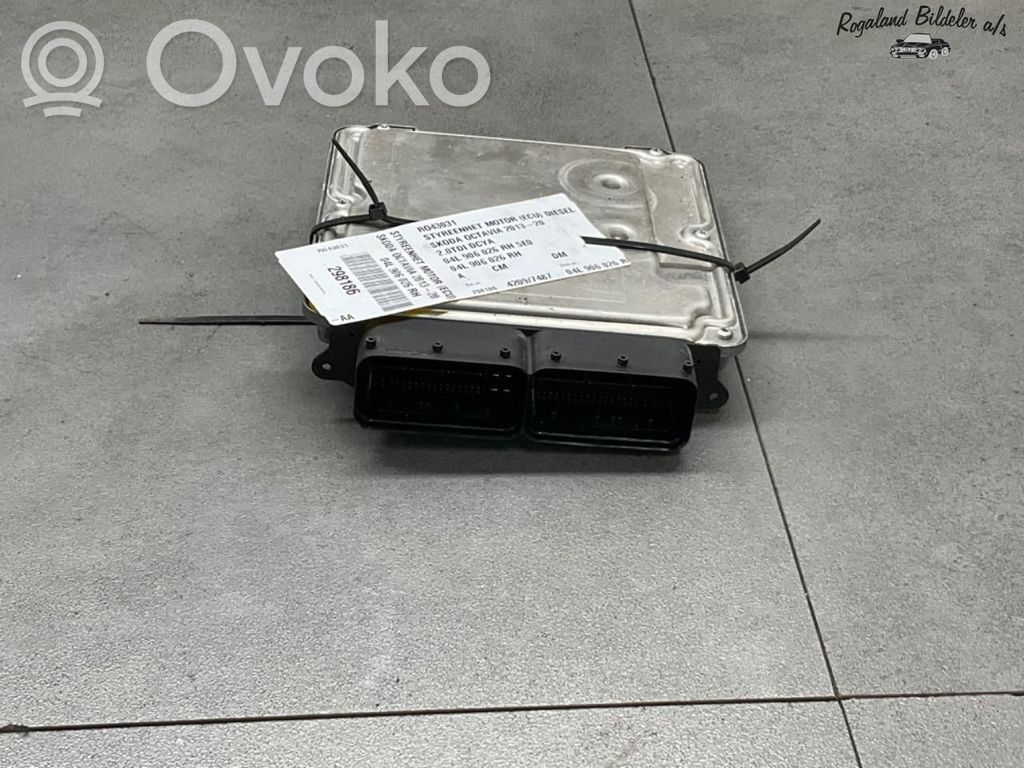 Skoda Octavia Mk3 (5E) Unité de commande, module ECU de moteur 