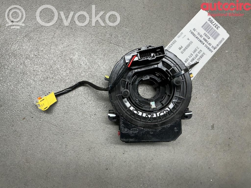 KIA Optima Muelle espiral del airbag (Anillo SRS)