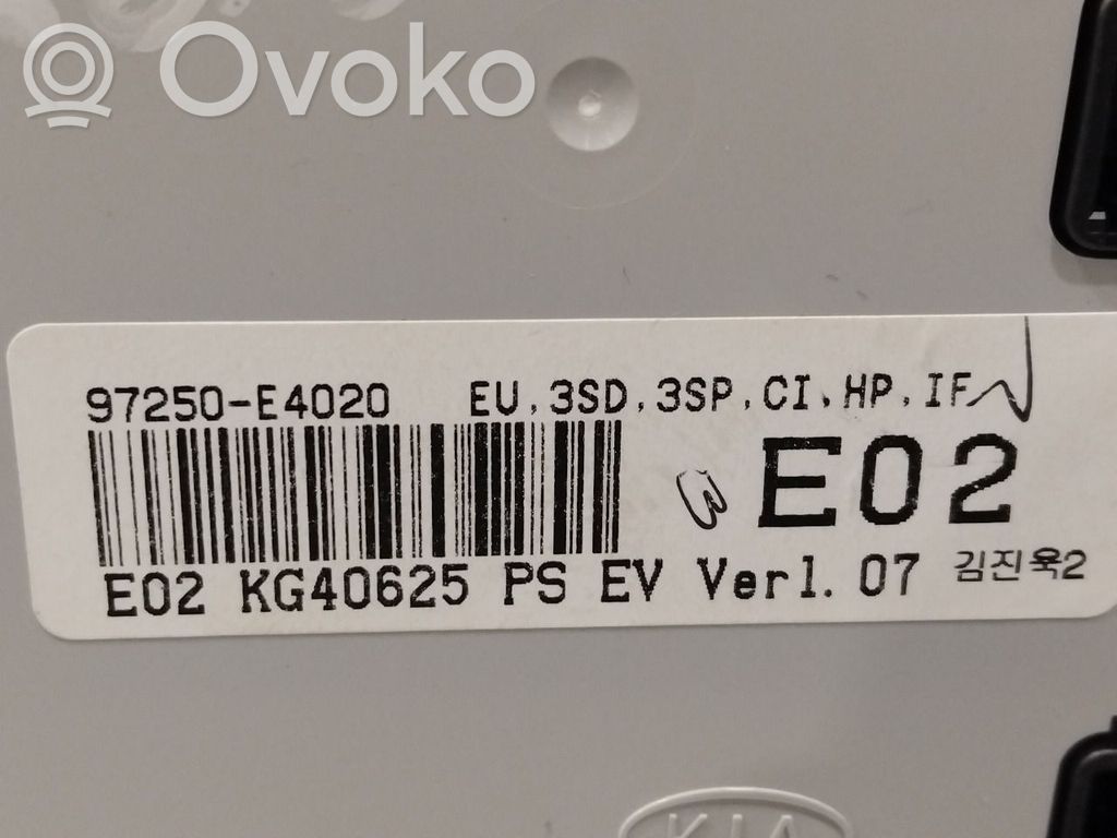 KIA Soul Mascherina climatizzatore/regolatore riscaldamento