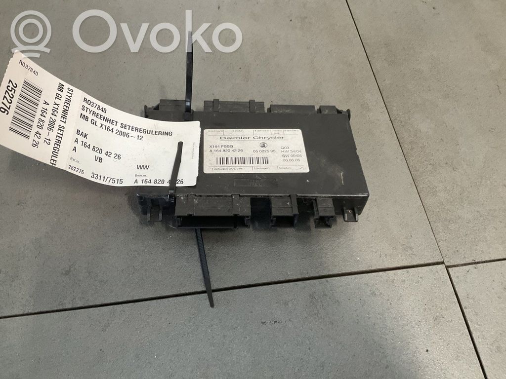Mercedes-Benz GL X164 Steuergerät Sitz 