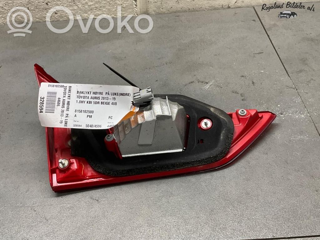 Toyota Auris E180 Feux arrière / postérieurs
