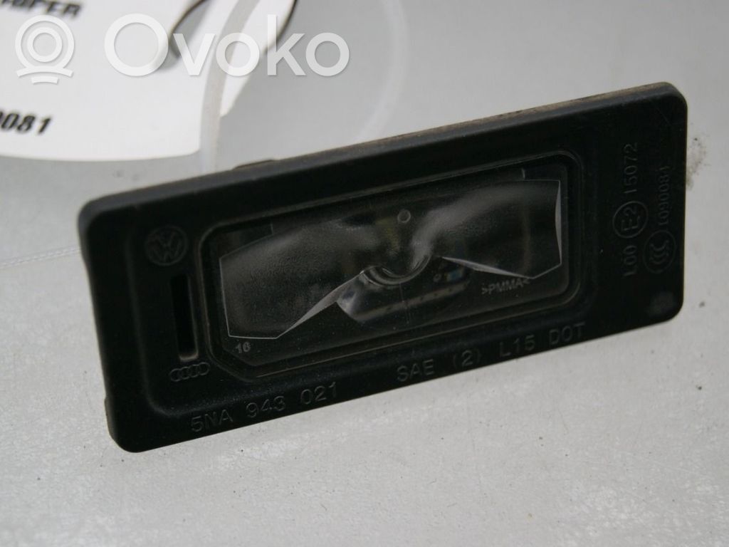Audi A1 Lampă număr 