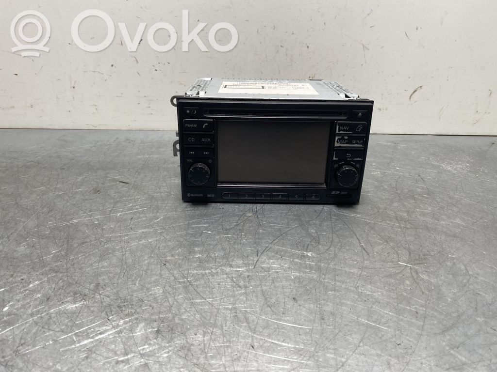 Nissan Qashqai Радио/CD/DVD/GPS головное устройство