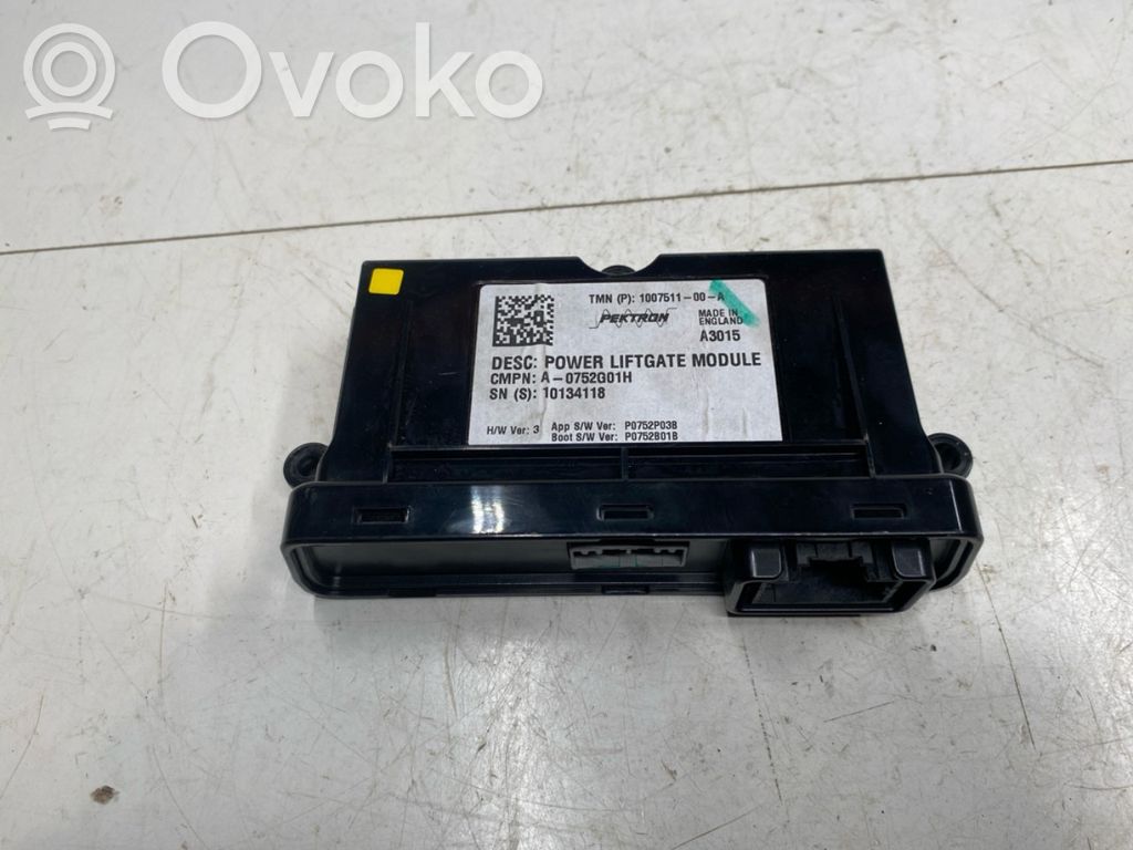 Tesla Model S Bagāžnieka pārsega vadības bloks 