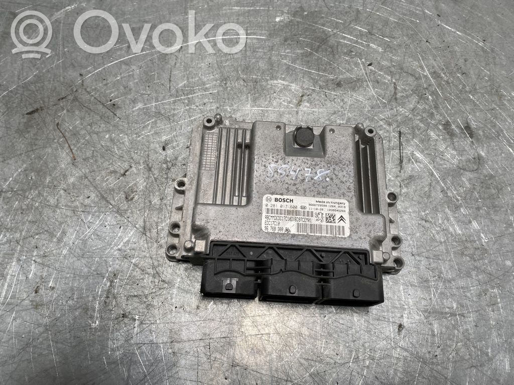 Citroen Berlingo Komputer / Sterownik ECU silnika 
