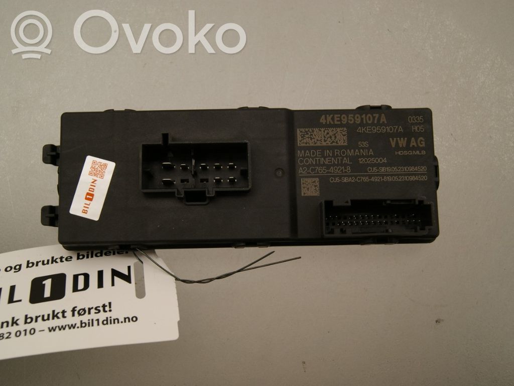 Skoda Enyaq iV Tailgate/trunk control unit/module 