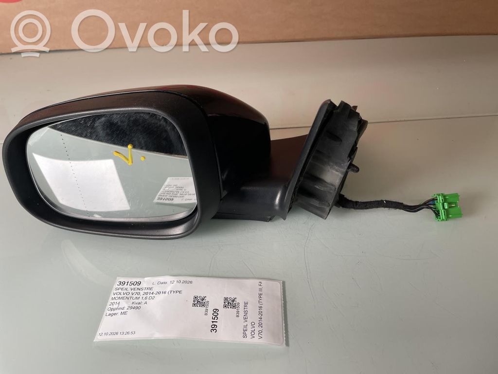 Volvo V70 Außenspiegel elektrisch Tür vorne 