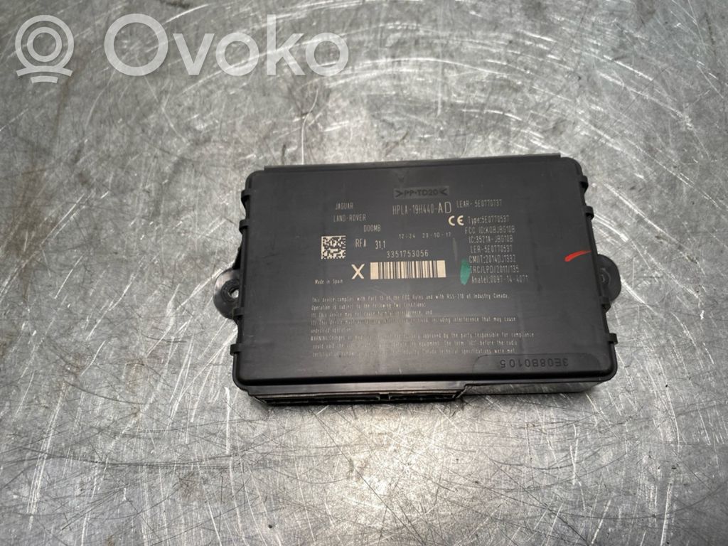 Module de contrôle sans clé Go   HPLA19H440AD
