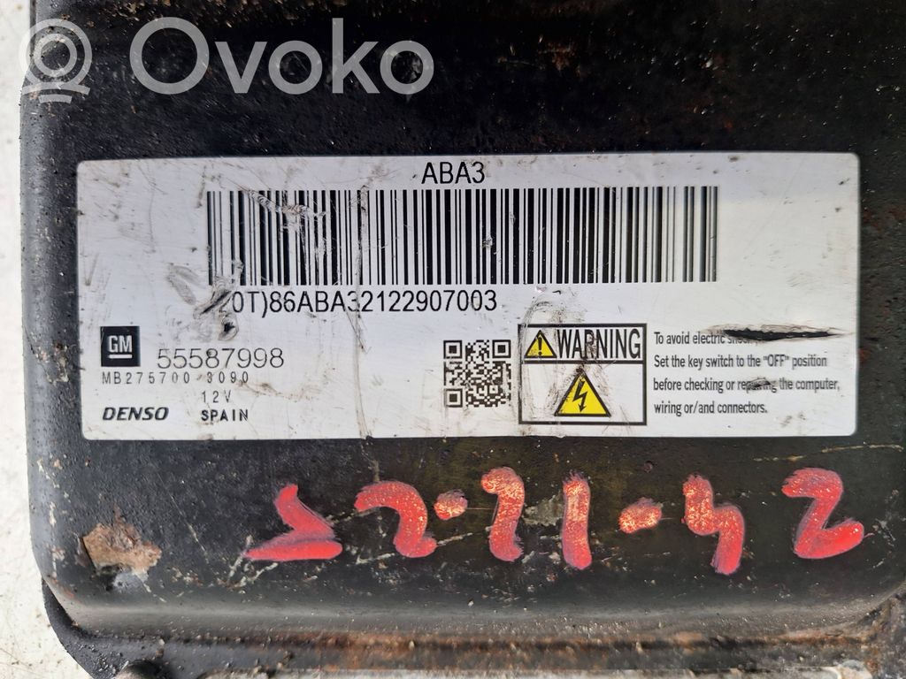 Opel Meriva B Engine control unit/module ECU 