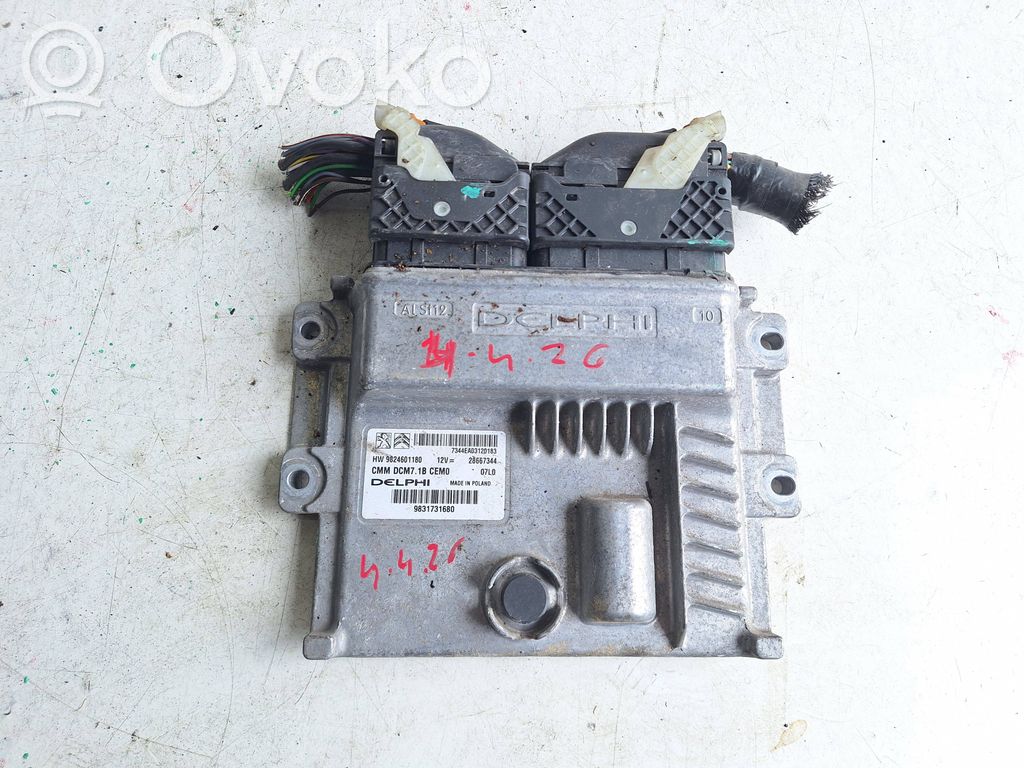 Peugeot Boxer Engine control unit/module 