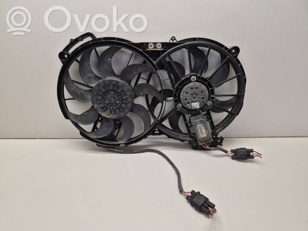 Audi A6 S6 C6 4F Elektryczny wentylator chłodnicy 