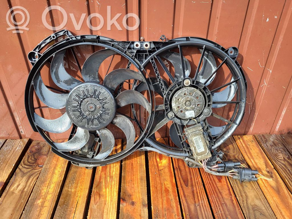 Audi A6 S6 C6 4F Elektryczny wentylator chłodnicy 