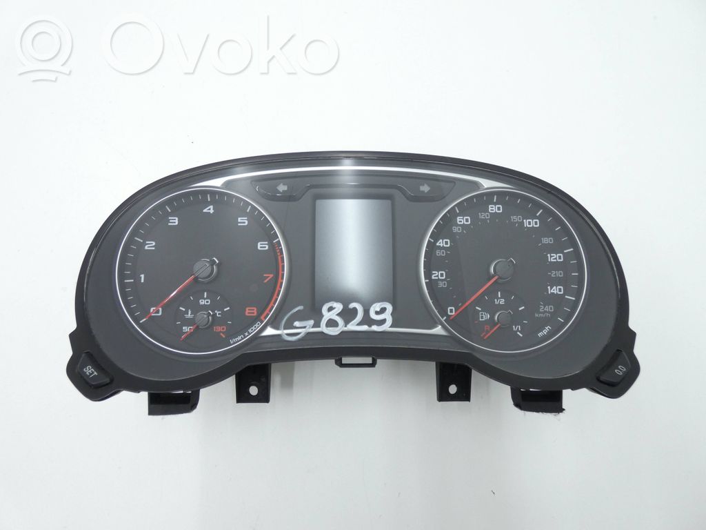 Audi A1 Speedometer (instrument cluster) 