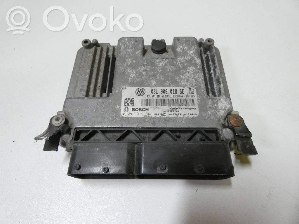 Skoda Yeti (5L) Unitate/modul de control motor 
