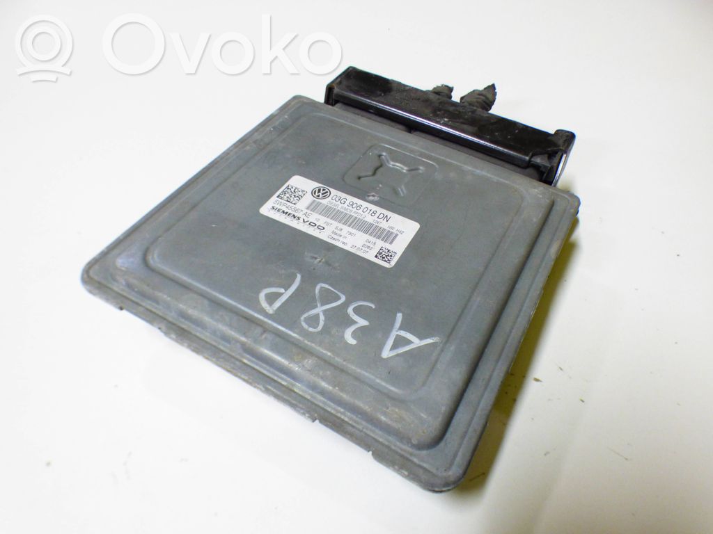 Engine control unit/module   03G906018DN,5WP45567AE