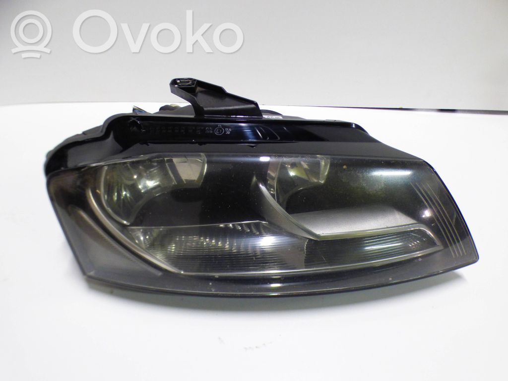 Audi A3 S3 A3 Sportback 8P Phare frontale 