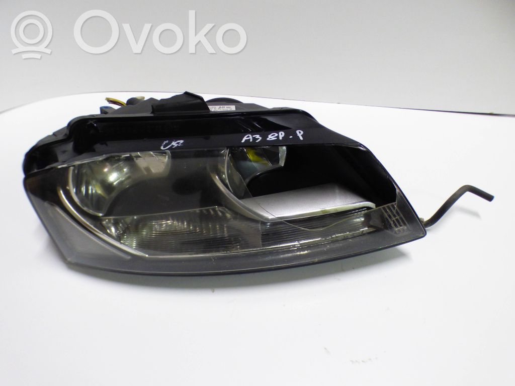 Audi A3 S3 A3 Sportback 8P Phare frontale 