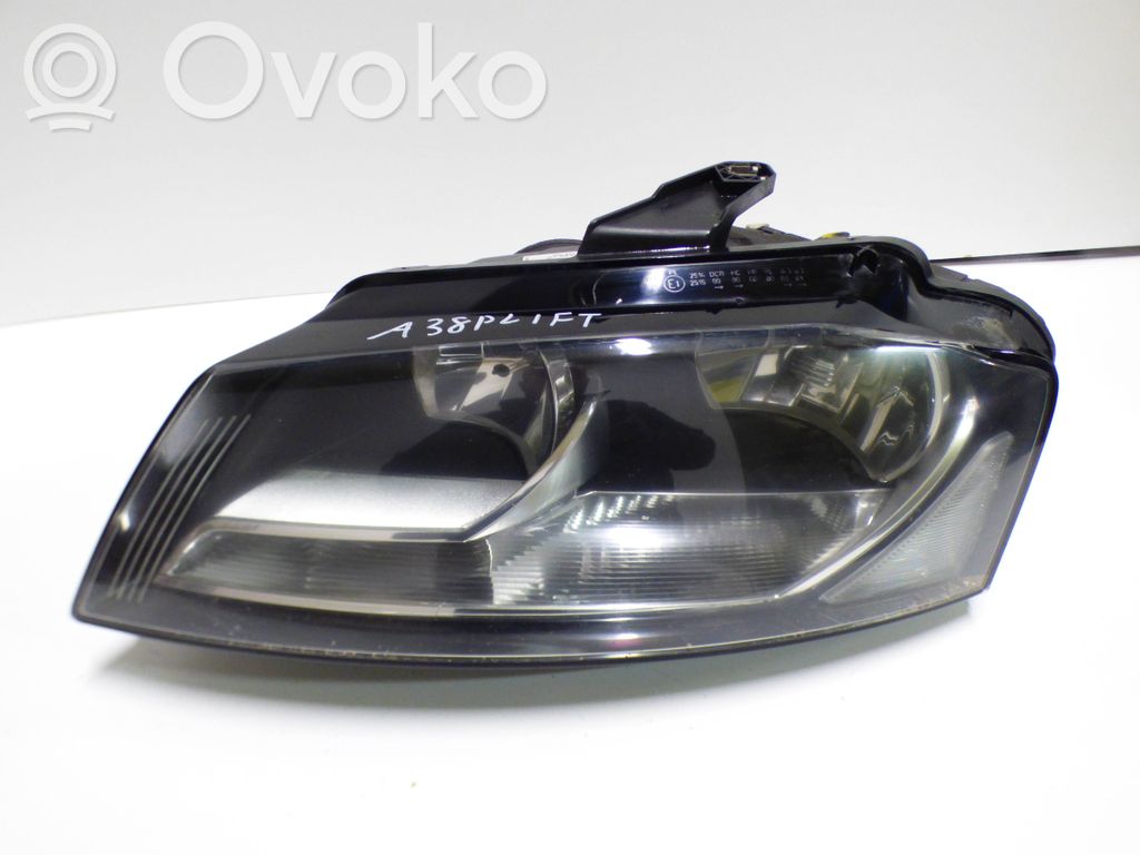 Audi A3 S3 A3 Sportback 8P Phare frontale 