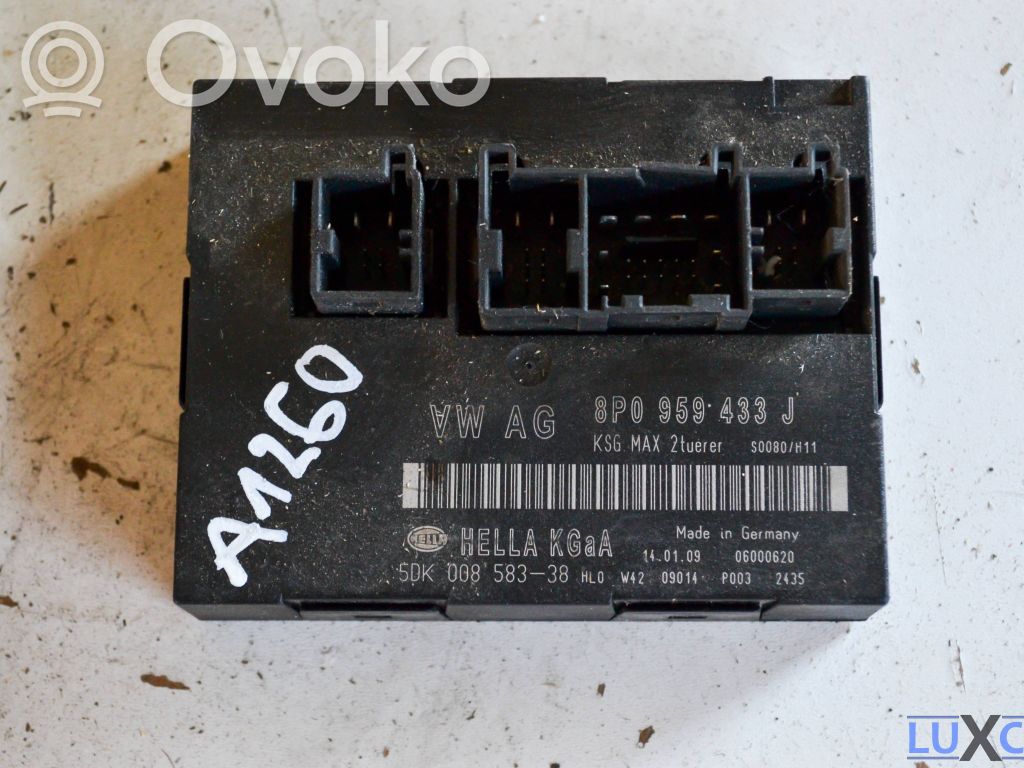 Module confort   8P0959433J,5DK00858338